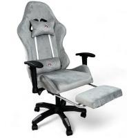  Вибромассажное кресло Calviano 1589 (чёрное с подножкой) для дома и офиса в интернет-магазине 1MAG.by