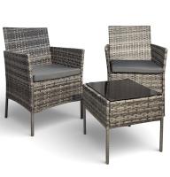 Комплект садовой мебели (3 предмета) Calviano  светлый