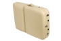 Массажный стол Atlas Sport 70 см XXL PRO с валиком (с memory foam) складной 3-с деревянный (бежевый) в интернет-магазине 1MAG.by в Беларуси