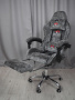 Вибромассажное кресло Calviano Amarone dark grey plush для дома и офиса в интернет-магазине 1MAG.by