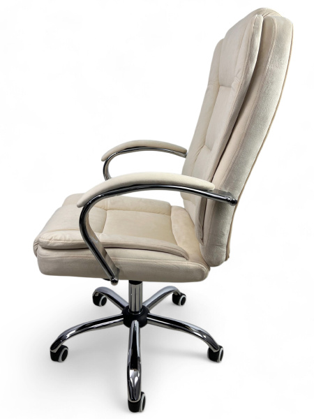 Кресло для сидения с регулировкой высоты Calviano Bravo бежевый велюр