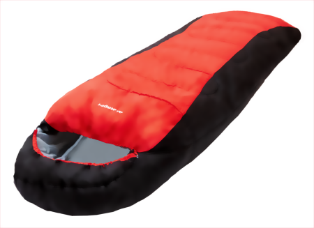 Спальный мешок ACAMPER HYGGE 2*200г/м2 (black-red) в интернет-магазине 1MAG.by в Беларуси