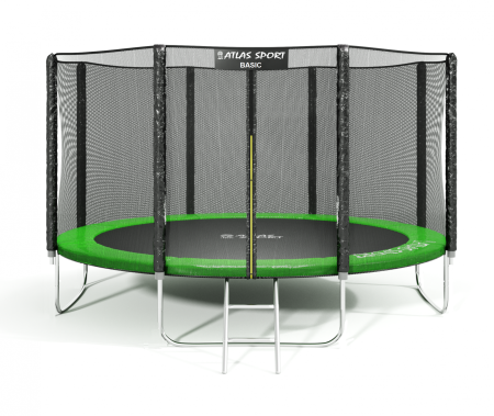 Батут Atlas Sport 404 см (13ft) Basic GREEN в интернет-магазине 1MAG.by в Беларуси