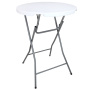 Стол складной пластиковый круглый Calviano 80 см