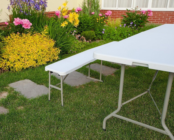 Стол складной, пластиковый 240 см