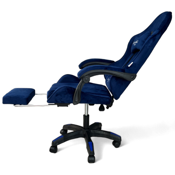  Вибромассажное кресло Calviano 1589 (чёрное с подножкой) для дома и офиса в интернет-магазине 1MAG.by