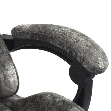 Вибромассажное кресло Calviano Nero dark grey plush для дома и офиса в интернет-магазине 1MAG.by