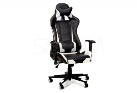 Офисное кресло Calviano Gamer 1533 черно-белое в интернет-магазине 1MAG.by в Минске
