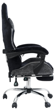 Вибромассажное кресло Calviano Amarone Black-Grey plushдля дома и офиса в интернет-магазине 1MAG.by