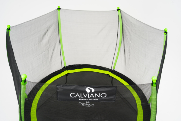 Батут пружинный с защитной сеткой Calviano 312 см - 10ft OUTSIDE master green в интернет-магазине 1MAG.by в Беларуси