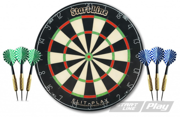 Комплект дартс Elit-Play 18 грамм Start Line 1818A