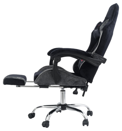 Вибромассажное кресло Calviano Amarone Black-Grey plushдля дома и офиса в интернет-магазине 1MAG.by