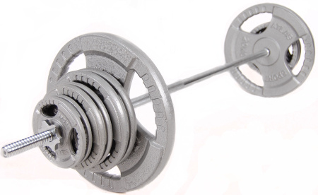 Штанга Hammertone 81кг (гриф 150см+диски 2*20кг+4*5кг+4*2,5кг+4*1,25) в интернет-магазине 1MAG.by в Беларуси