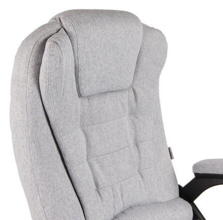 Вибромассажное кресло Calviano Veroni 52 (серое, с массажем) для дома и офиса в интернет-магазине 1MAG.by