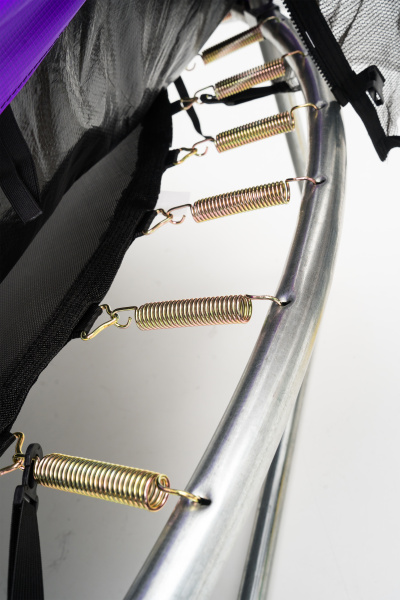 Батут пружинный с защитной сеткой Calviano 252 см - 8ft OUTSIDE master purple в интернет-магазине 1MAG.by в Беларуси