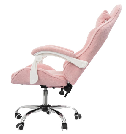 Вибромассажное кресло Calviano Nero pink plush для дома и офиса в интернет-магазине 1MAG.by