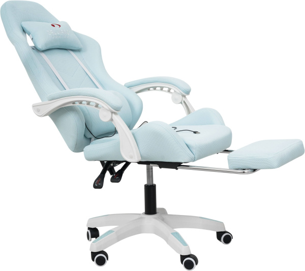  Вибромассажное кресло Calviano 1589 (чёрное с подножкой) для дома и офиса в интернет-магазине 1MAG.by