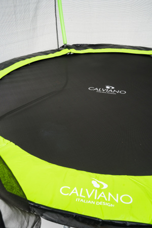 Батут пружинный с защитной сеткой Calviano 374 см - 12ft OUTSIDE master green в интернет-магазине 1MAG.by в Беларуси
