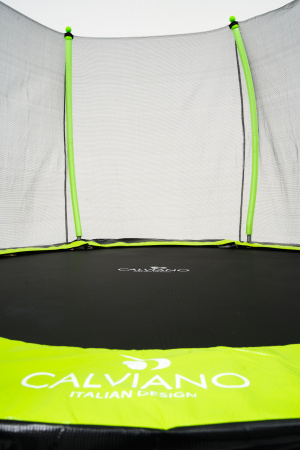 Батут пружинный с защитной сеткой Calviano 252 см - 8ft OUTSIDE master green в интернет-магазине 1MAG.by в Беларуси