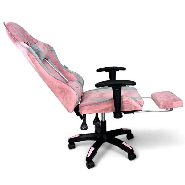  Вибромассажное кресло Calviano 1589 (чёрное с подножкой) для дома и офиса в интернет-магазине 1MAG.by