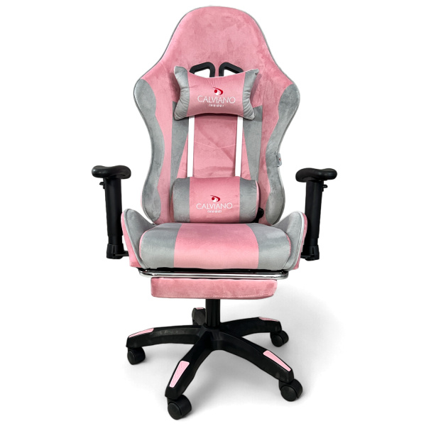  Вибромассажное кресло Calviano 1589 (чёрное с подножкой) для дома и офиса в интернет-магазине 1MAG.by