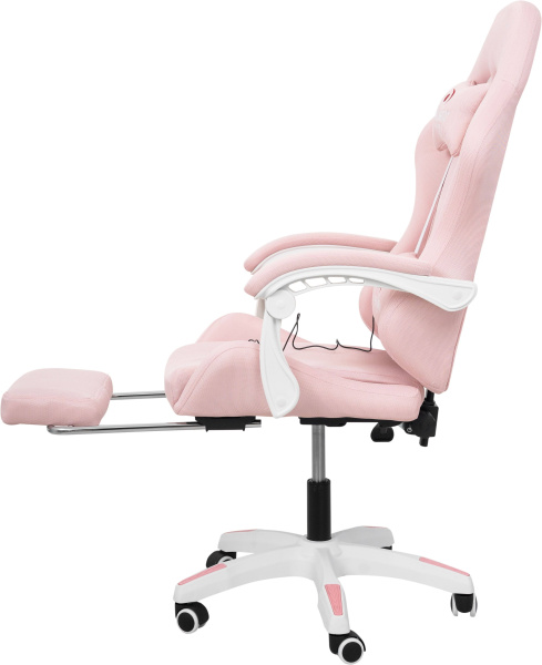  Вибромассажное кресло Calviano 1589 (чёрное с подножкой) для дома и офиса в интернет-магазине 1MAG.by