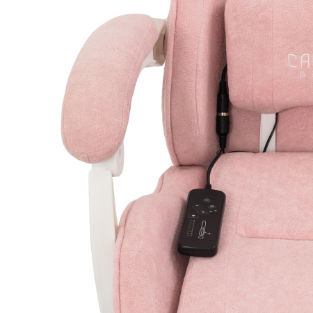 Вибромассажное кресло Calviano Amarone pink plush для дома и офиса в интернет-магазине 1MAG.by