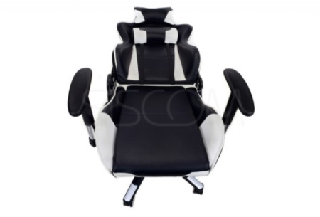 Офисное кресло Calviano Gamer 1533 черно-белое в интернет-магазине 1MAG.by в Минске