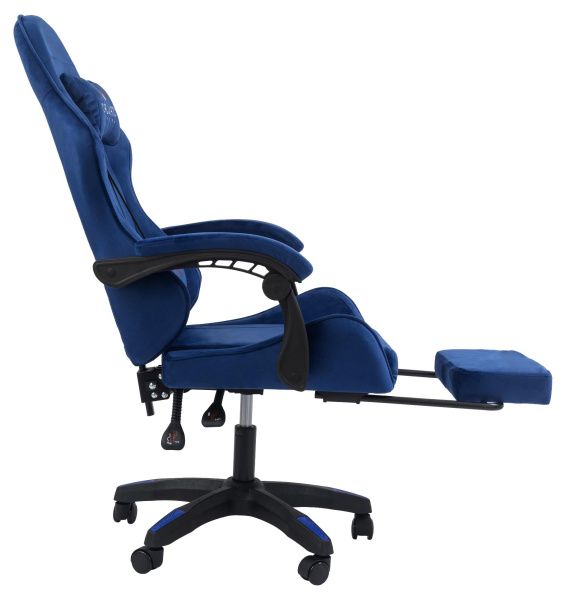  Вибромассажное кресло Calviano 1589 (чёрное с подножкой) для дома и офиса в интернет-магазине 1MAG.by