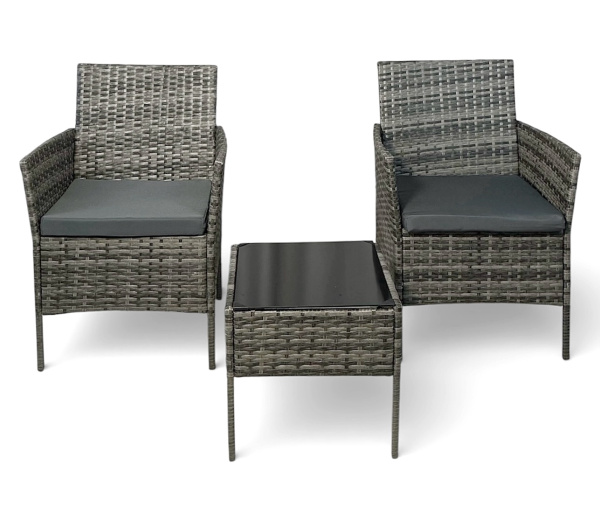 Комплект садовой мебели (3 предмета) Calviano  светлый