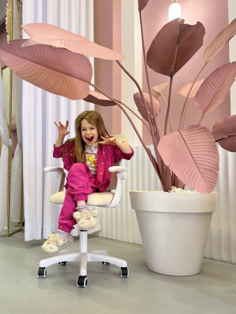 Кресло для сидения с регулировкой высоты Calviano Cute бежевое