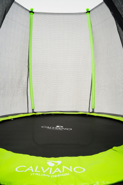 Батут пружинный с защитной сеткой Calviano 183 см - 6ft OUTSIDE master green в интернет-магазине 1MAG.by в Беларуси