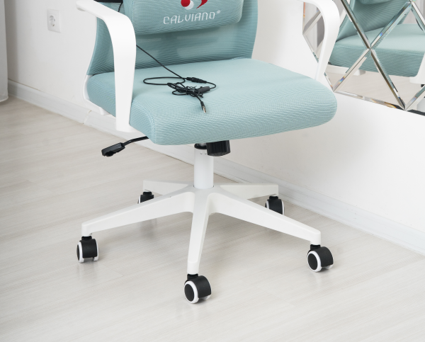 Вибромассажное кресло Calviano Milan Аir Blue