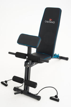 Скамья спортивная Calviano 1003 Blue+black в интернет-магазине 1MAG.by в Беларуси