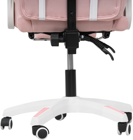 Вибромассажное кресло Calviano 1590 розовая ткань для дома и офиса в интернет-магазине 1MAG.by