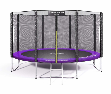 Батут Atlas Sport 435 см (14ft) PRO (усиленные опоры) PURPLE в интернет-магазине 1MAG.by в Беларуси