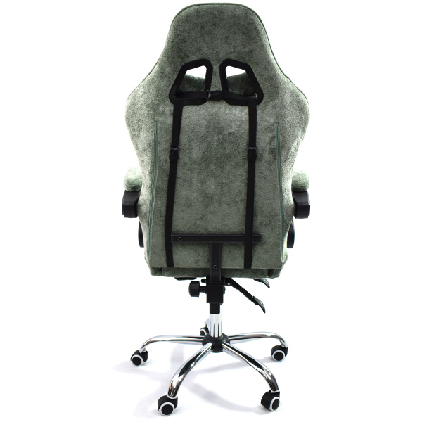 Вибромассажное кресло Calviano Amarone green plush для дома и офиса в интернет-магазине 1MAG.by