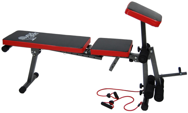 Cкамья спортивная Atlas Sport AS-03 PRO Red в интернет-магазине 1MAG.by в Беларуси