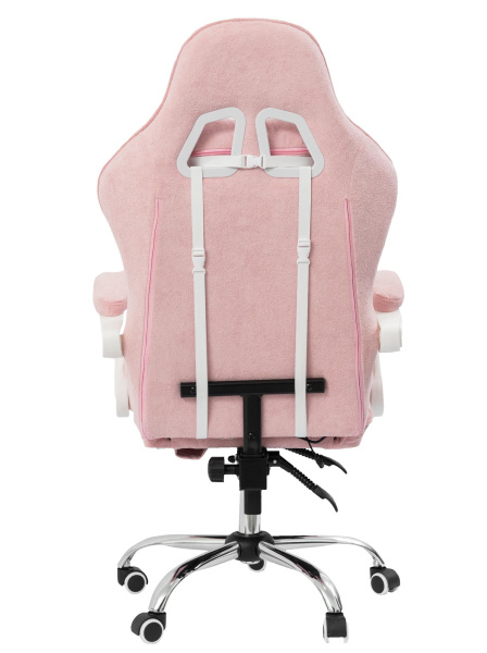 Вибромассажное кресло Calviano Nero pink plush для дома и офиса в интернет-магазине 1MAG.by