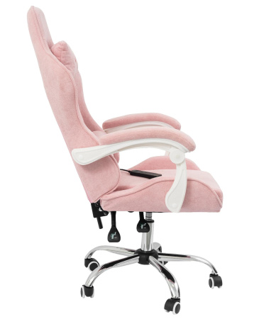 Вибромассажное кресло Calviano Nero pink plush для дома и офиса в интернет-магазине 1MAG.by