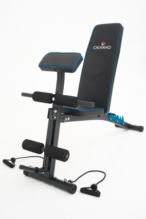 Скамья спортивная Calviano 1003 Blue+black в интернет-магазине 1MAG.by в Беларуси