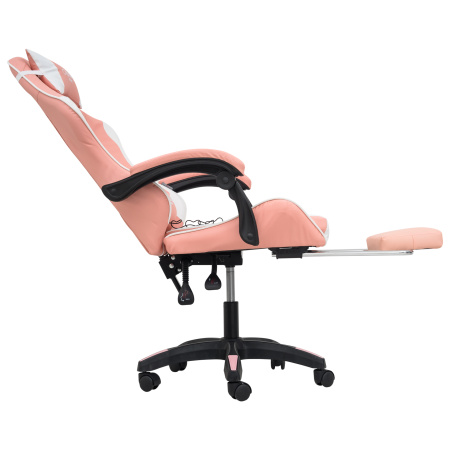  Вибромассажное кресло Calviano 1589 (чёрное с подножкой) для дома и офиса в интернет-магазине 1MAG.by