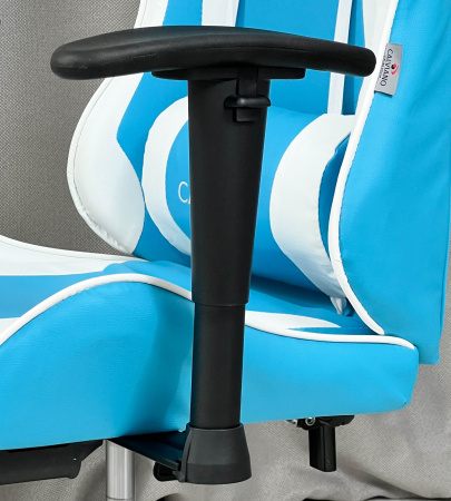  Вибромассажное кресло Calviano 1589 (чёрное с подножкой) для дома и офиса в интернет-магазине 1MAG.by