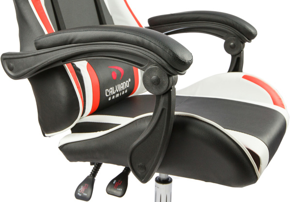 Офисное кресло Calviano ULTIMATO чёрно-красное в интернет-магазине 1MAG.by в Минске