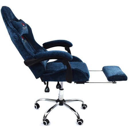 Вибромассажное кресло Calviano Amarone blue plush) для дома и офиса в интернет-магазине 1MAG.by