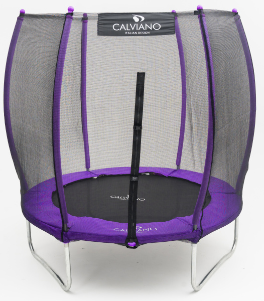 Батут пружинный с защитной сеткой Calviano 183 см - 6ft OUTSIDE master purple в интернет-магазине 1MAG.by в Беларуси