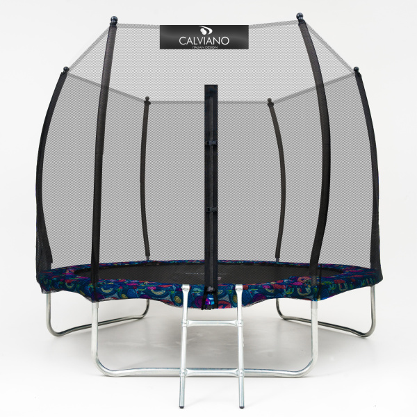Батут пружинный с защитной сеткой Calviano 252 см - 8ft OUTSIDE master smile в интернет-магазине 1MAG.by в Беларуси