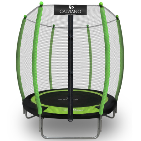 Батут пружинный с защитной сеткой Calviano 140 см - 4,5ft OUTSIDE master green в интернет-магазине 1MAG.by в Беларуси