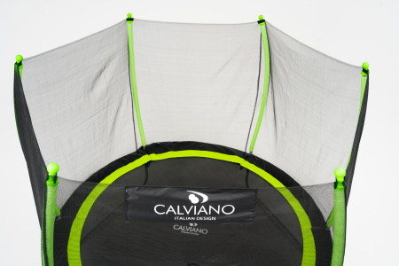 Батут пружинный с защитной сеткой Calviano 252 см - 8ft OUTSIDE master green в интернет-магазине 1MAG.by в Беларуси