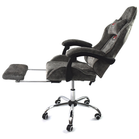 Вибромассажное кресло Calviano Amarone dark grey plush для дома и офиса в интернет-магазине 1MAG.by
